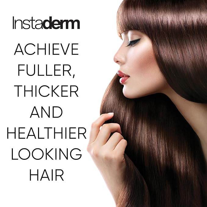 Hair Growth Serum- Extra Strength, DHT Blocker Hair Regrowth & Follicle Restoration Formula Treatment. Promotes Thicker, Fuller, Longer, Healthier Looking Hair for Men & Women.