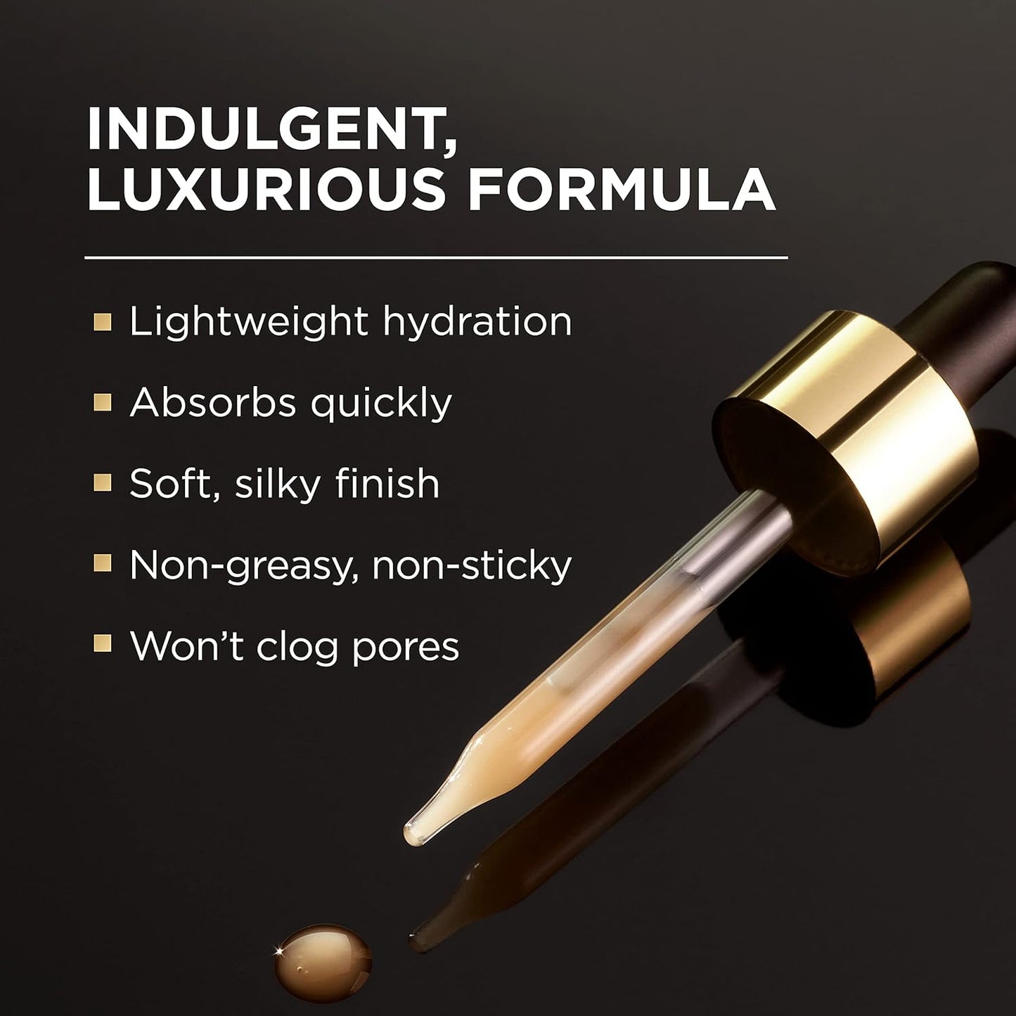 Age Perfect Midnight Anti-Aging Face Serum with Niacinamide & Antioxidants – Wrinkle Reducing Night Serum for Mature Skin + Bonus Eye Cream Sample | 1 Oz