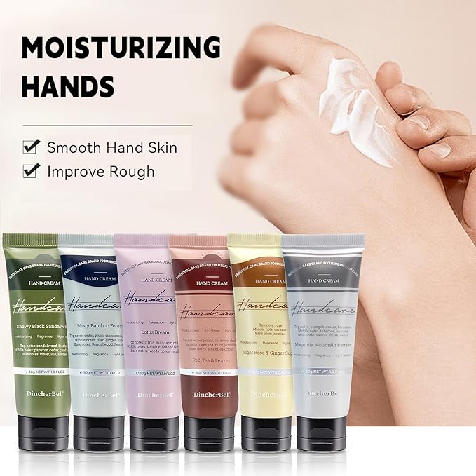 100 Pack Light Rose & Ginger Sugar Hand Cream Bulk - Travel Size Scented Hand Lotion Set for Dry Cracked Hands, Ideal Holiday Gift for Women/Nurse/Bridesmaid/Teacher Appreciation, 1.0 oz/30 ml