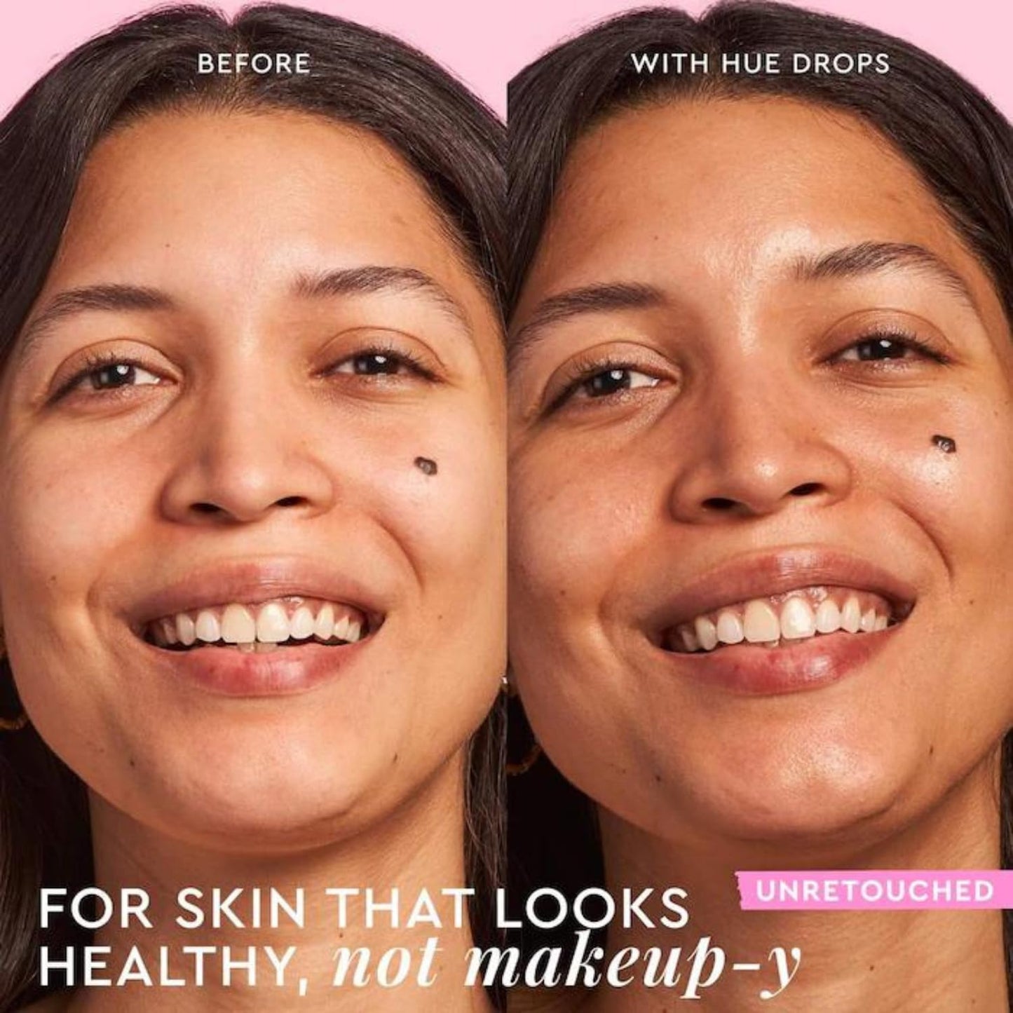 Tinted Bronzing Face Serum for Glowing Skin – Hydrating Makeup Primer & Pore Blurring Liquid Highlighter for Even Skin Tone (Sunglow, 40ml)