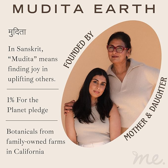 Mudita Earth Squalane Face Cream β 1.7oz | Dermatologist-Tested, Rich Moisturizer for Aging & Dry Skin | Hyaluronic Acid, Pomegranate & Olive, Vegan Caviar for Wrinkles, Dark Spots & Hyperpigmentation