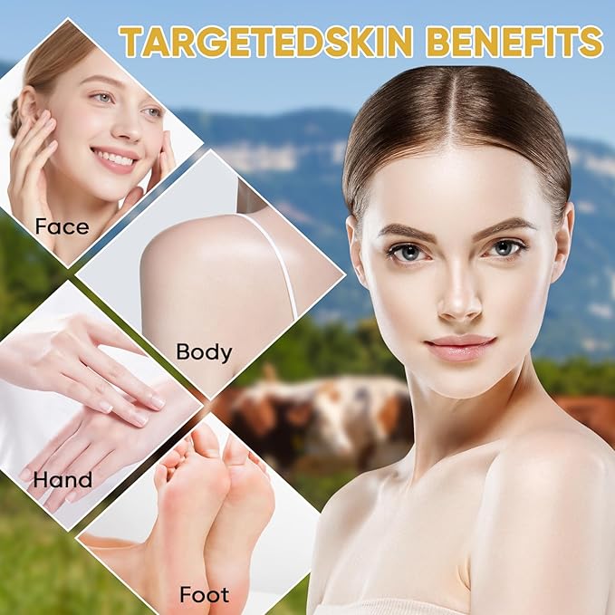 Beef Tallow for Skin, Organic Grass-Fed Beef Tallow Balm,Tallow and Honey Balm with Raw Honey, Olive Oil - Body & Face Moisturizer, Soothes and nourishes for Dry & Sensitive Skin