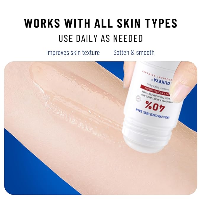OUKEYA Urea Cream Stick 40 Percent,Heel Balm,Hand Cream and Foot Cream for Dry Cracked,Cracked Heel Treatment,Avoid Frostbite,40 Percent Urea Lotion for Feet Maximum Strength, 3 PACK