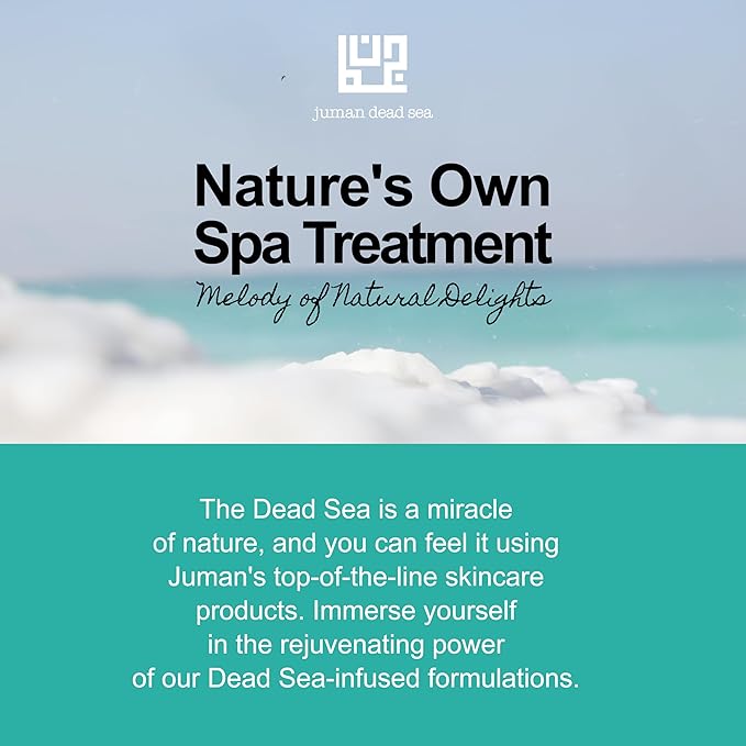 JUMAN Dead Sea Minerals Exfoliating Bar Soap | SLS & Paraben Free | Infused with Plant Extracts | Vitamin E | Removes Dirt and Oil | Daily Use Bar | 4oz (Pack of 4)