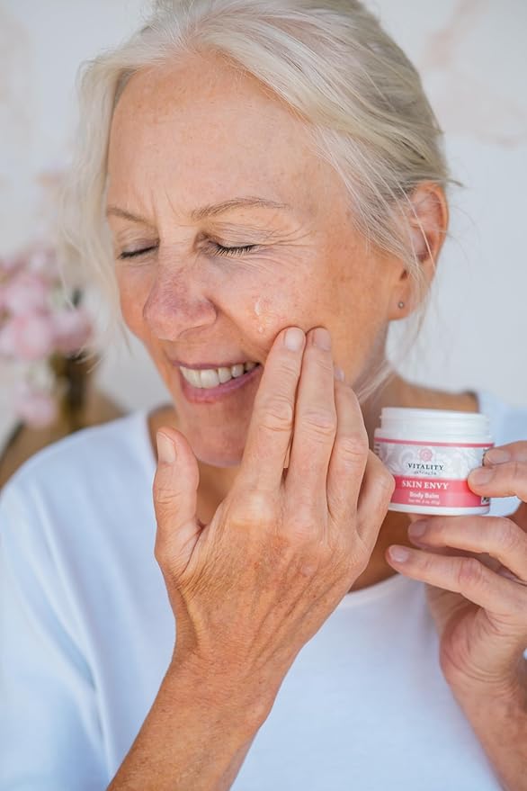 Vitality Extracts Skin Envy Balm - Moisturizer, Beeswax, Vitamin A, Skin Care, All Natural, Coconut Oil