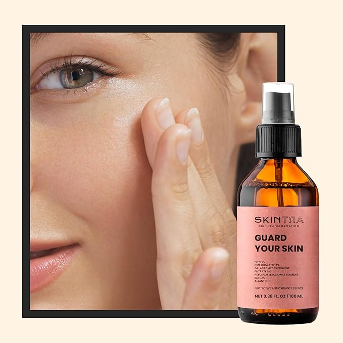Guard Your Skin - Antioxidant Essence Mist - Long-Lasting Hydration & Defense against External Factors - Lightweight, Cooling, Vegan Formula – 100 ml/Net 3.38 Fl. Oz