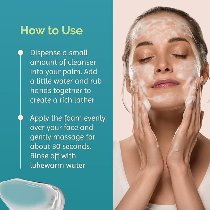Skön Beautifully Strong Hyaluronic Acid Facial Cleanser – Gentle Hydrating Face Wash for Deep Cleansing & Collagen Boost – For All Skin Types – 100ml