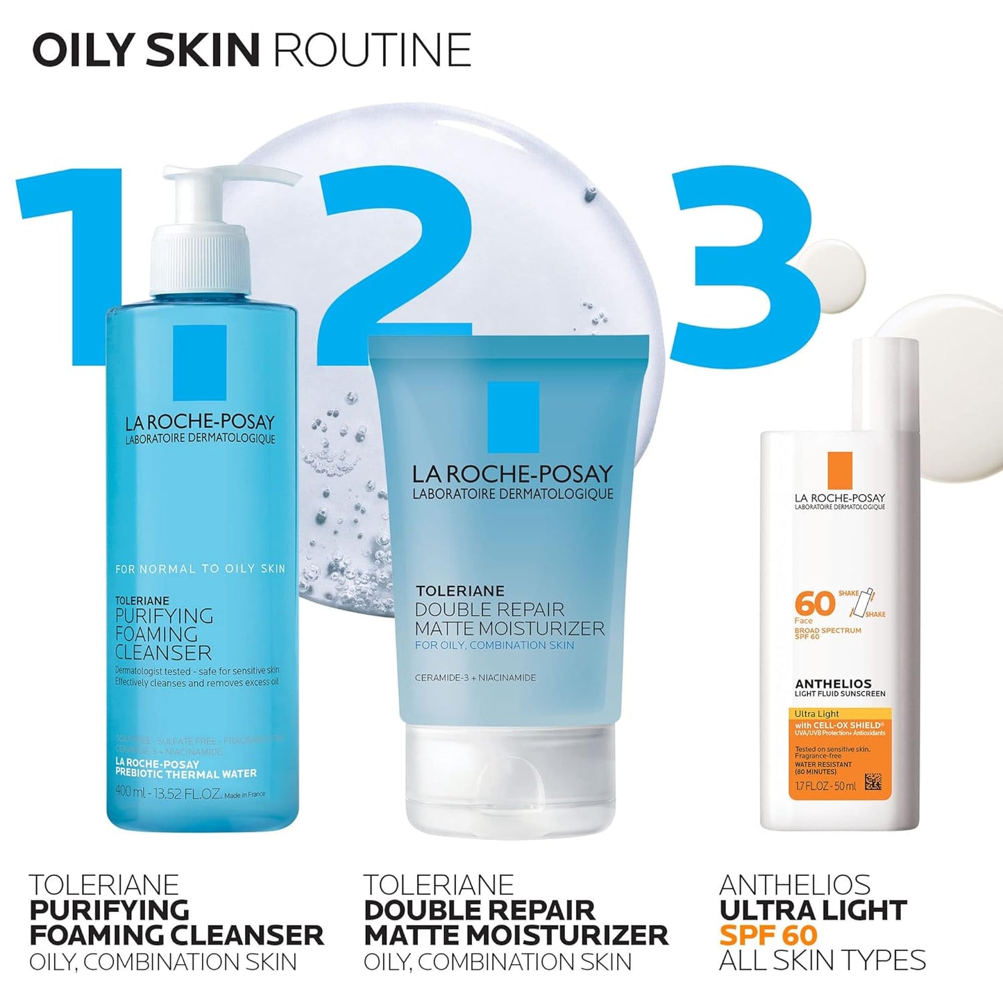 πΏ La Roche-Posay Toleriane Matte Moisturizer β Oil-Free (SPF 30)