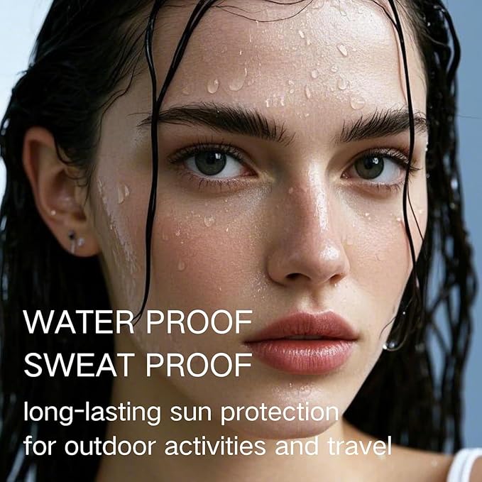 Daily Tinted Sunscreen SPF 40,Airy-Light Tinted Moisturizer with Broad Spectrum SPF 40,Lightweight,Daily Hydrating Fluid for Natural Coverage,Ti-nted Sunscreen Anti-Aging,Travel-Size Skin Care Makeup