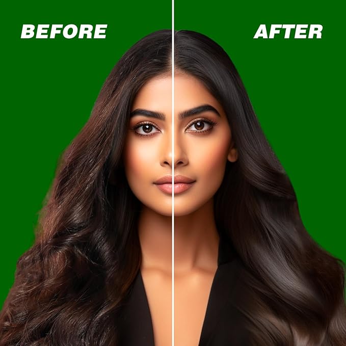 Parachute Advansed Anti-Frizz Hair Serum & Castor Shampoo Combo | Smooth, Nourished, & Hydrated Hair | Pack of 2 | 6.7 Fl oz + 11.4 Fl oz