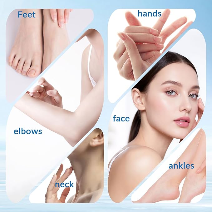 Crack Feet Prevention Stick, Vovo Angel Anti Cracked Foot Cream For Dry Heels, Moisturizing Foot Balm Stick, Remove Dead Skin And Softening Dry Skin (Pink+Blue)