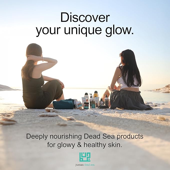 JUMAN Dead Sea Minerals Exfoliating Bar Soap | SLS & Paraben Free | Infused with Plant Extracts | Vitamin E | Removes Dirt and Oil | Daily Use Bar | 4oz (Pack of 1)