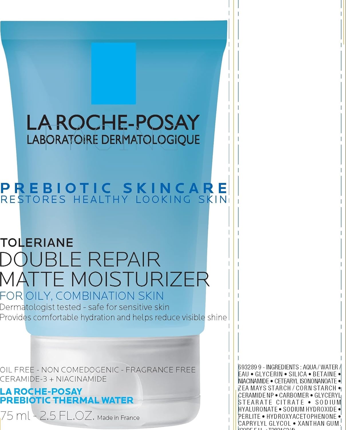 πΏ La Roche-Posay Toleriane Matte Moisturizer β Oil-Free (SPF 30)