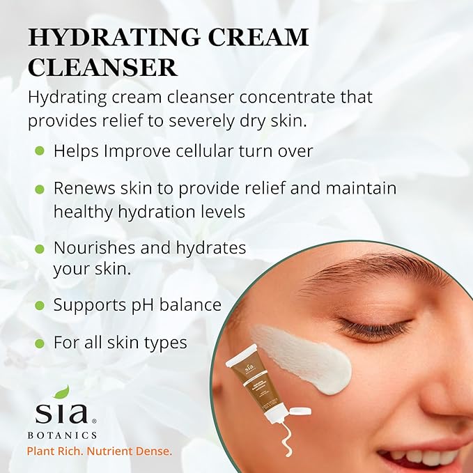Restoring Face Cream (65g/2.3oz Glass Jar) | Facial Moisturizer w/Aloe Vera, Jojoba, Avocado | Natural, Clean, Botanical Skincare for Women