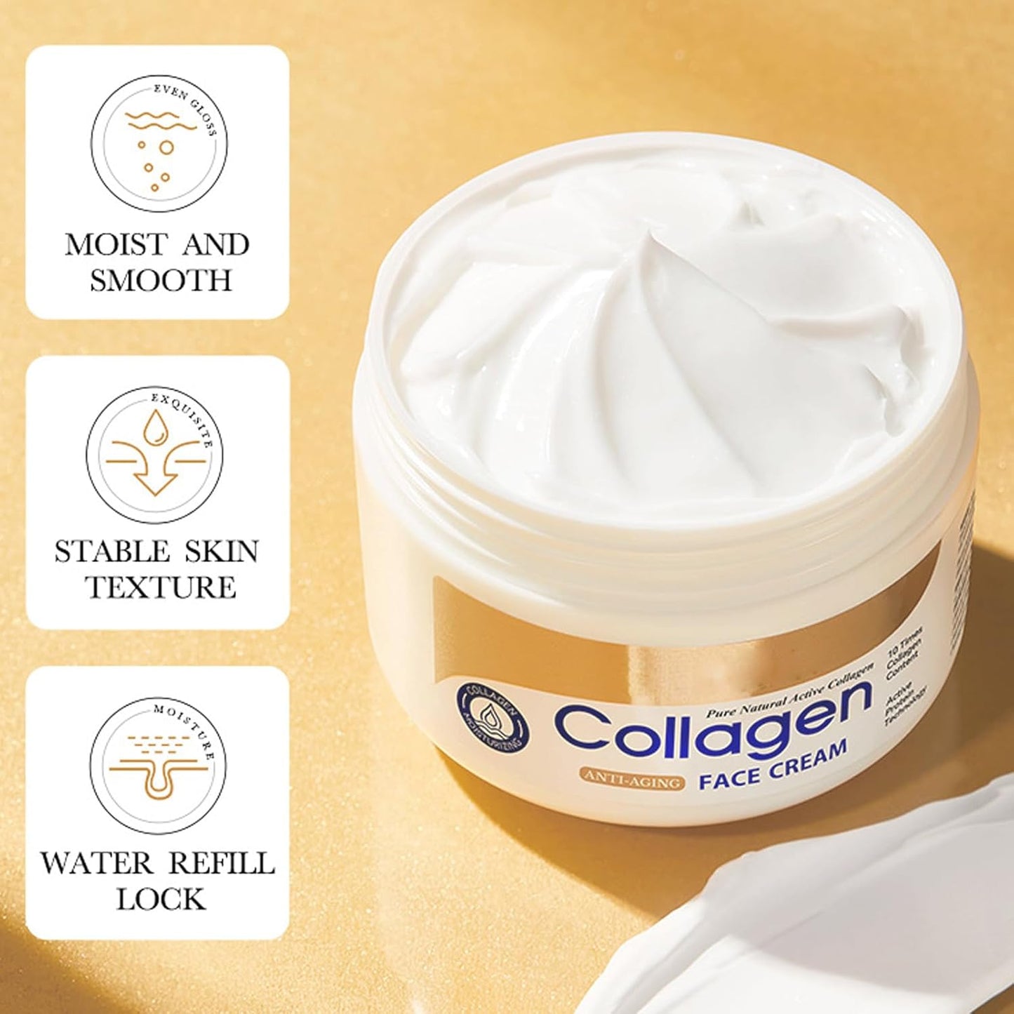 Advanced Collagen Anti-Aging Skin Care Set for Women โ 6pcs Firming Face Care Kit with Serum, Eye Cream, Toner, Cleanser & Facial Mask for Wrinkle Reduction, Pore Minimizing & Hydration