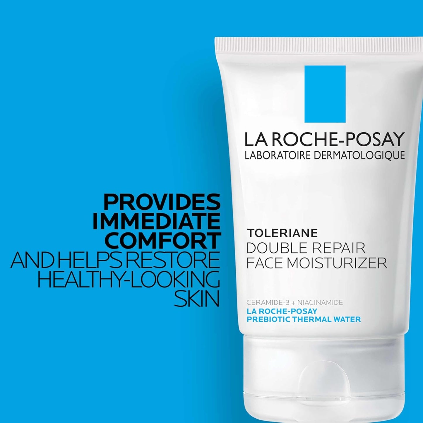 La Roche-Posay Toleriane Double Repair Face Moisturizer โ Hydrating Daily Cream with Ceramide & Niacinamide, Fragrance-Free