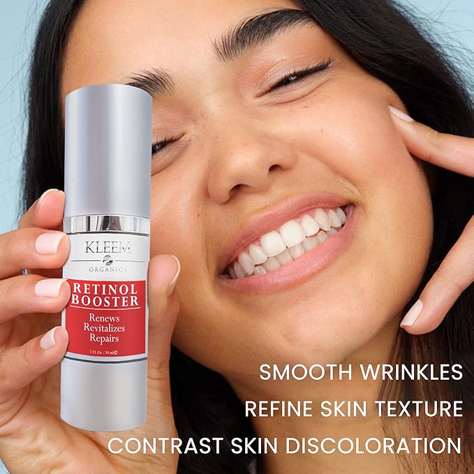 Retinol Serum 2.5% for Face Anti Aging Serum with Hyaluronic Acid to Minimize Wrinkles. Improves Sun Damaged Skin and Fades Dark Spots - Vitamin A Serum - Dermatologist Tested & MADE in USA