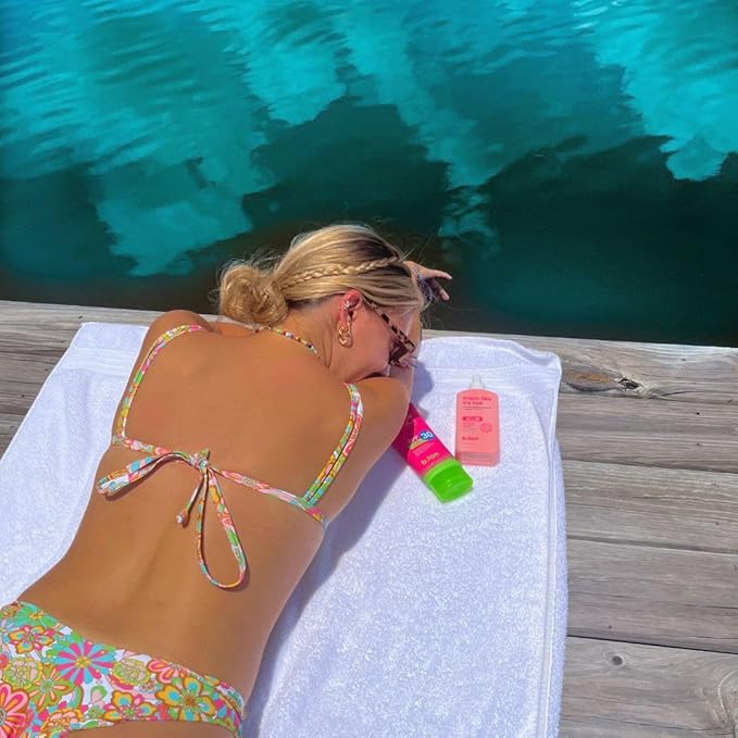 b.tan SPF 15 Deep Tanning Oil Dry Spray | Tropic Like It's Hot - Best, Best Outdoor Bronzing Mist, Moisturizing Grapefruit, Tangerine, Vitamins C, B3, & A, Austrailian Brand, 8 Fl Oz