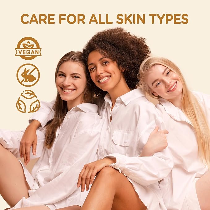 Vanilla Body Butter, Natural Body Care for Men Women Smell Good, Vanilla Scented Natural Body Butter, Body Moisturizer for Dry Skin 6.8 floz
