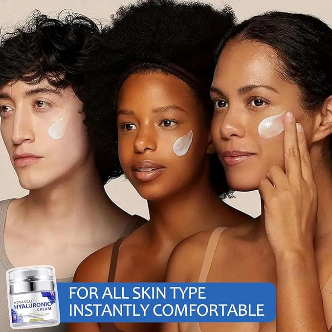 Hyaluronic Acid Moisturizer, Facial Moisturizer For Women Anti Aging, Dry Face Moisturizer Instant Hydration For Women, Hydrating Face Moisturizer Lotion For All Skin Types