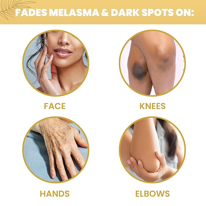OMIC Lighten-Up Skin brightening Serum, 1 Fl oz / 30 ml, for Face, Armpits, Hands, Knees and Body, with Argan Oil and Shea Butter