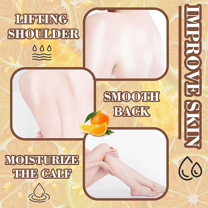 Premium Body Scrub to Exfoliate & Moisturize Skin,Deep Cleansing Body Exfoliator Scrub for Men & Women,Long Lasting Hydrating Smooth exfoliating Body Salt Scrub for All Skin Types A