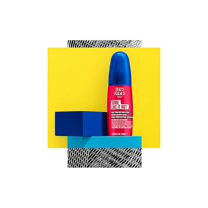 TIGI Bed Head Some Like It Hot Heat Protection Spray for Heat Styling 3.38 fl oz (Pack of 2)