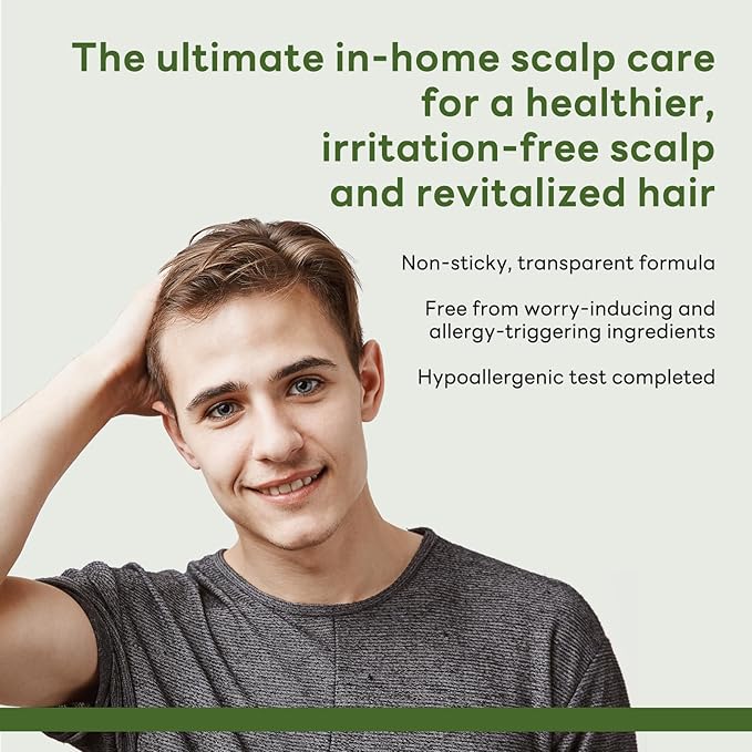 Scalp Intensive Hair Growth Serum|Biotin & Panthenol Leave-In Ampoule for Hair Loss, Thinning Hair, Scalp Hydration & Strengthening|Korean Hair Care (2.02 fl oz)