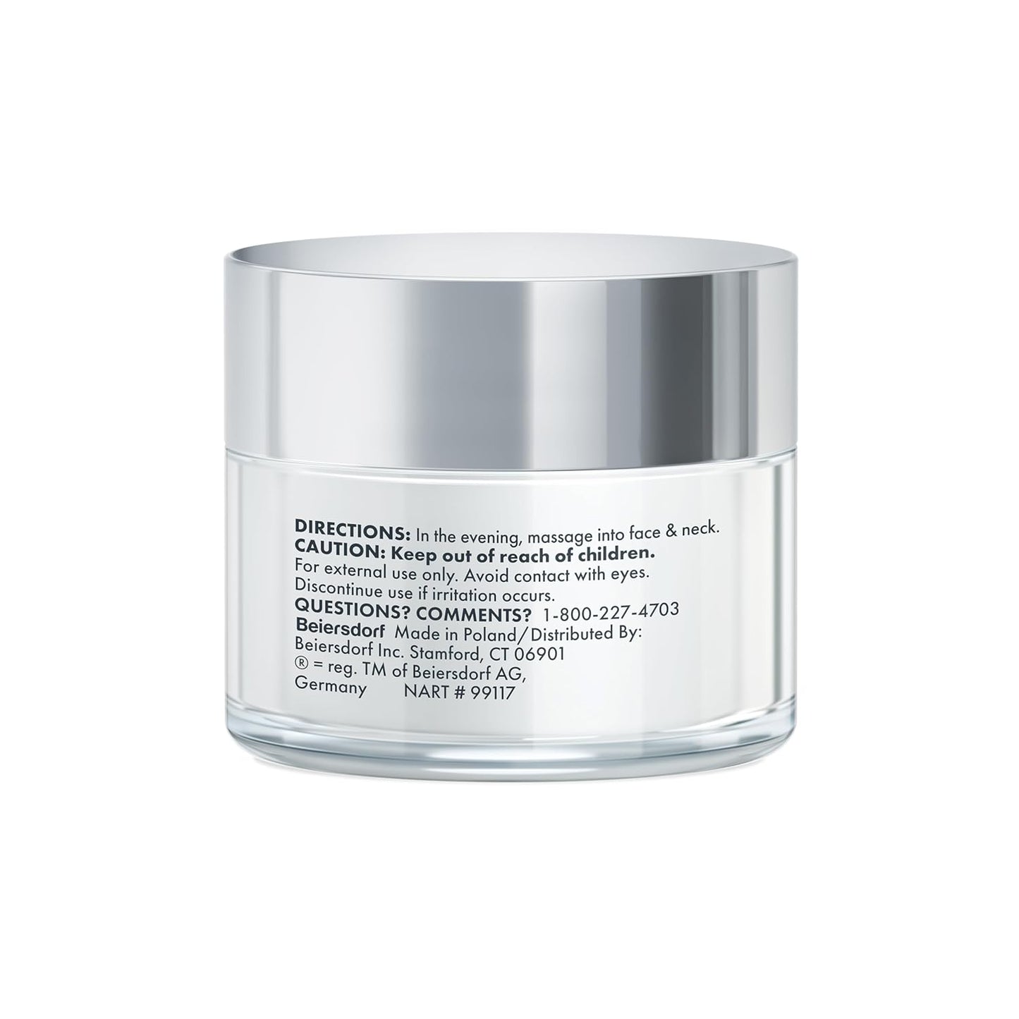Eucerin Q10 Anti-Wrinkle Night Cream with Pro-Retinol – Fragrance-Free Moisturizer for Sensitive Skin – Firming & Hydrating Facial Cream for Fine Lines & Wrinkles – 1.7 Oz Jar