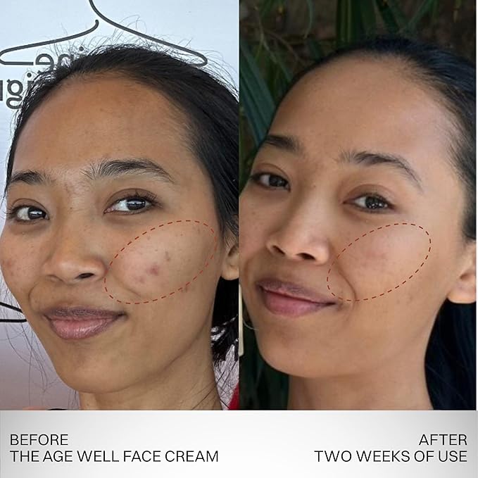 Tano Age Well Face Cream – Retinol Alternative with Banana Sap, Hyaluronic Acid, Vitamin C – Reduces Wrinkles, Firms Skin, Boosts Collagen – Fragrance Free, EU Clean, 0.5oz