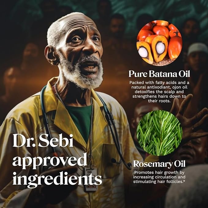 Batana Oil for Hair,Hair Oil with Rosemary for Hair Growth - 100% Organic Batana Oil (2pcs)