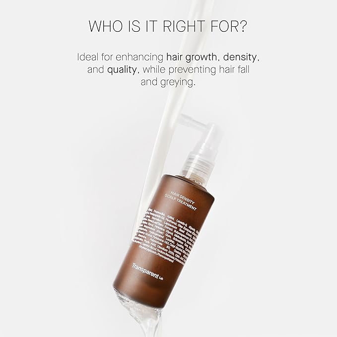 Transparent Lab HAIR DENSITY SCALP TREATMENT - Slow-aging scalp serum