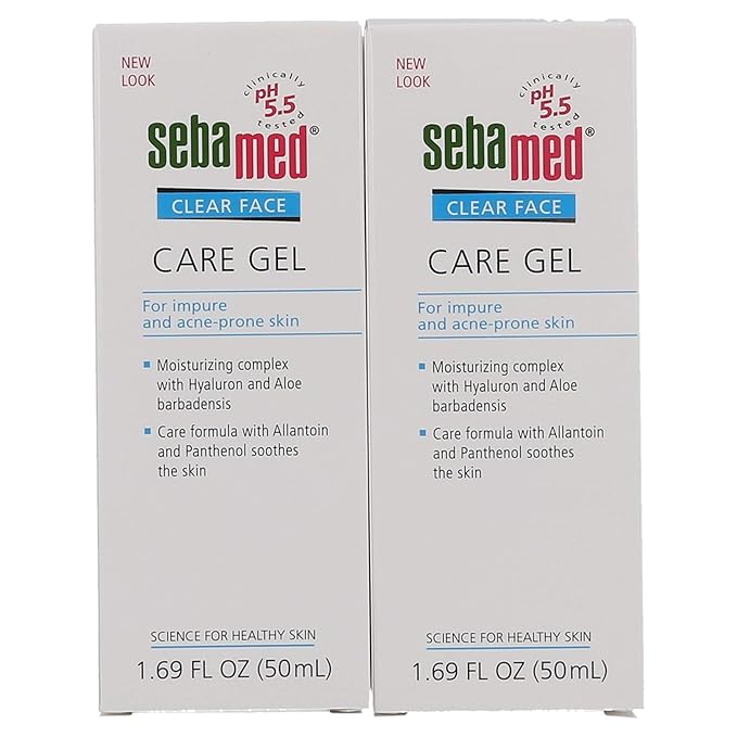 SEBAMED Clear Face Care Gel 50ml - (Pack of 2)
