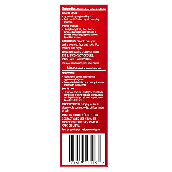Olay Serum, Regenerist Light Gel Face Moisturizer, Fragrance-Free - Anti-Aging, Anti-Wrinkle, Hydrating, Firming, Smoothening, Improves Fine Lines and Elasticity - Amino Peptide Complex, 1.7 oz