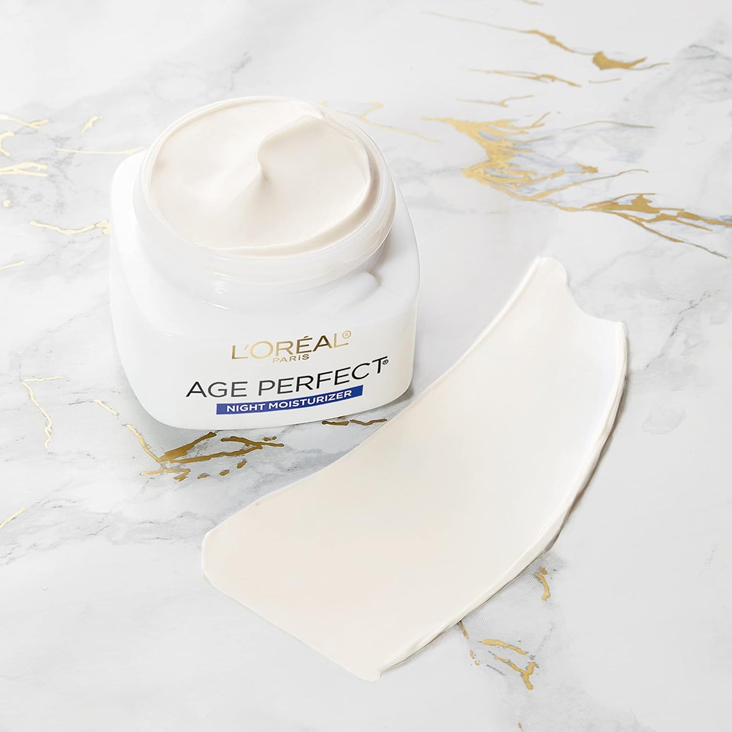 ๐ L'Oreal Paris Age Perfect Collagen Expert Night Cream โ Anti-Aging & Anti-Wrinkle Moisturizer (2.5 oz)