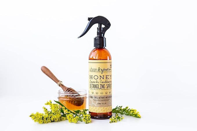 Urban Hydration Honey Health and Repair Shampoo and Detangler Duo Pack | Sulfate, Paraben and Dye Free, Cleanses, Detangles, Hydrates, Tames Frizz, and Repairs For Soft and Shiny Hair, All Hair Types