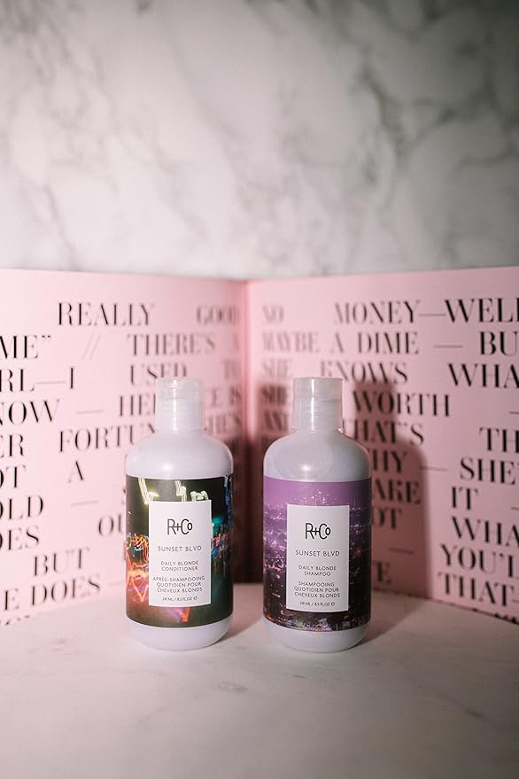 R+Co Sunset Blvd Daily Blonde Shampoo + Conditioner Duo 8.5 Fl Oz (Set of 2)