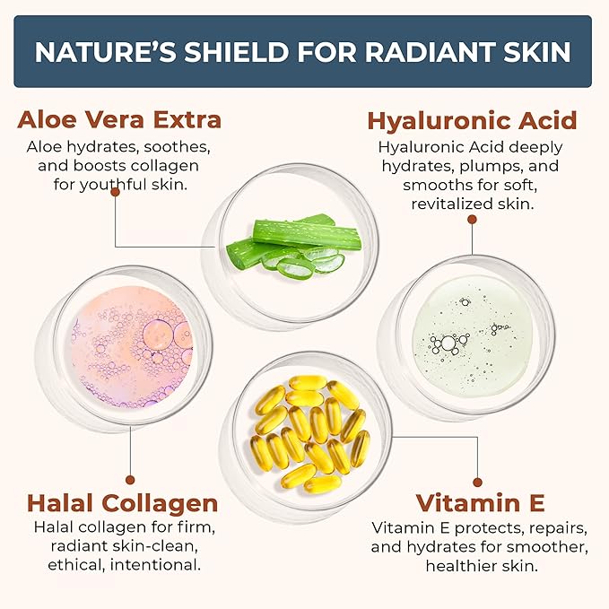 Vรฉraglo Retinol Skin Booster Serum & Hydrating Moisturizer Face Cream Set โ Anti Aging Serum and Moisturizer with Hyaluronic Acid & Collagen for Wrinkles, Fine Lines & Dark Circles