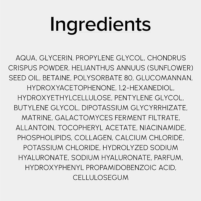 Bio-Collagen Real Deep Face Mask, Hydrating Overnight Hydrogel Mask, Pore Minimizing, Elasticity Boosting, With Natural Ingredients Facial Mask 45g (5-Pack) | TikTok Trend Items
