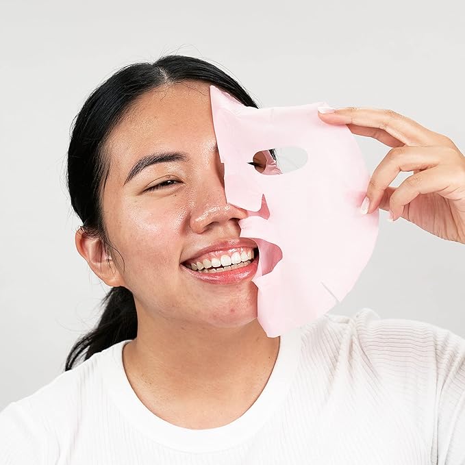 FACETORY Acne Sheet Mask Collection (Pack of 3) - Soothing, Rejuvenating, Illuminating Sheet Mask for Blemishes, Oily Skin Types, Pimples