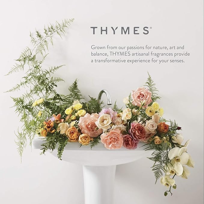 Thymes Body Wash with Pump - Liquid Soap for Bath and Shower - Body Soap - Skin Care - Scented Soap with Notes of Rose, Peony, Jasmine, Clementine, Black Currant, & Vanilla (Kimono Rose, 9.25 fl oz)