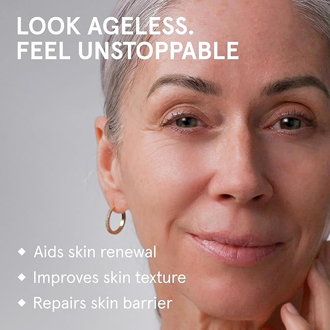 iRestore Retinol Serum for Face - 1% Retinol with Peptides & Hyaluronic Acid - Anti Aging Night Serum for Sensitive Skin - Fragrance Free, Reduces Fine Lines, Wrinkles (Pack of 1)