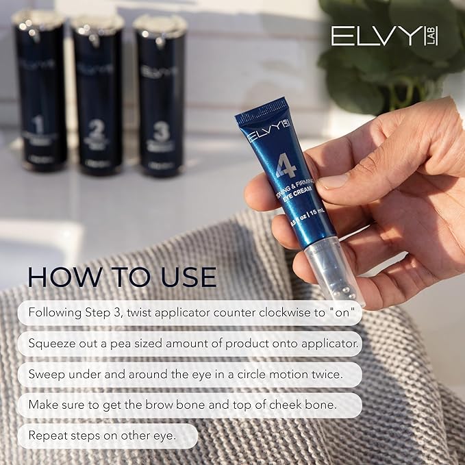 Under Eye Cream For Men & Women | Targets Wrinkles, Puffiness & Eyebags | Dermatologist-Developed | Vegan & Cruelty-Free | Made In USA | Day and Night Use | All Skin Type