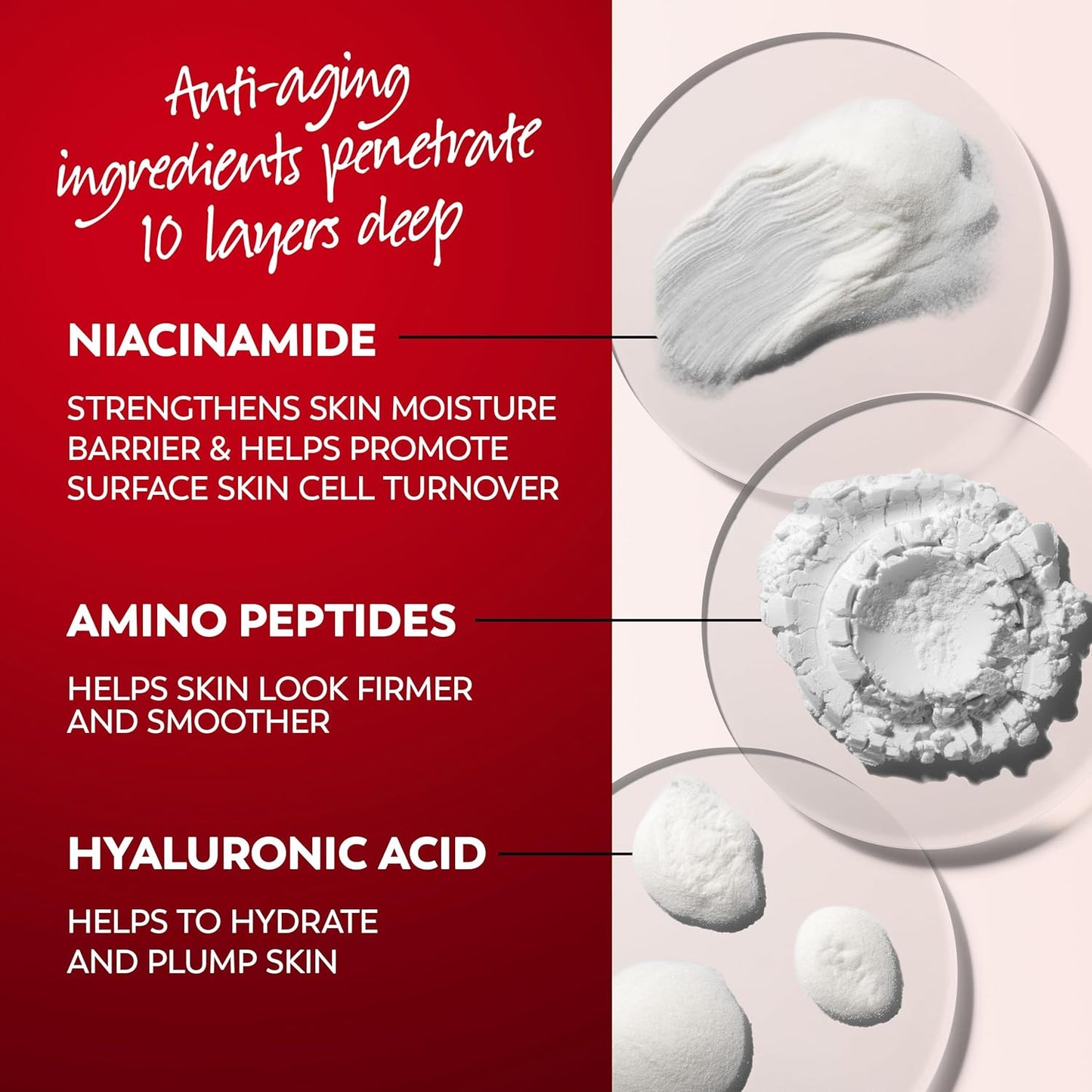 Anti-Aging Face Moisturizer for Women Over 40 – Olay Regenerist Micro-Sculpting Cream, Fragrance-Free – Hydrating & Firming Wrinkle Cream with Hyaluronic Acid, Niacinamide & Peptides – 1.7 oz