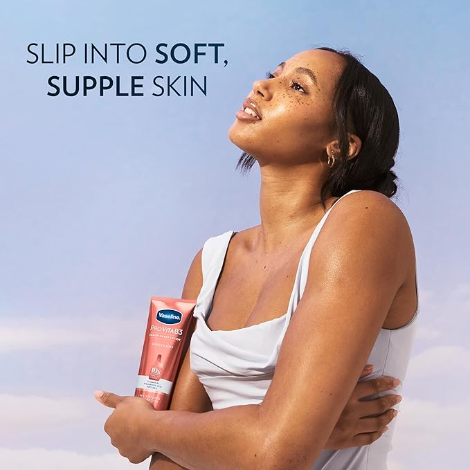 Vaseline Pro VitaB3 Skin Care Serum Burst for Healthy, Glowing Skin Luminous Glow & Supple & Soft 10x Antioxidant Power of Vitamin C with Vitamin B3, Hyaluronic Acid 7.5 fl oz 2Pk