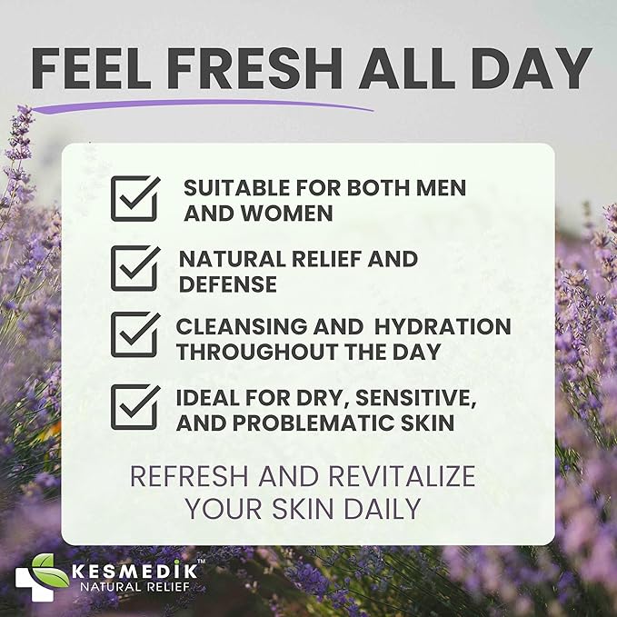 Tea Tree & Lavender Body Wash MaxTherapy, Itchy Skin Relief, Fights Body Odor, Soothes Jock Itch, Athlete's Foot, Ringworm & Sensitive Skin, Men & Women, 16 fl oz, Limited Edition