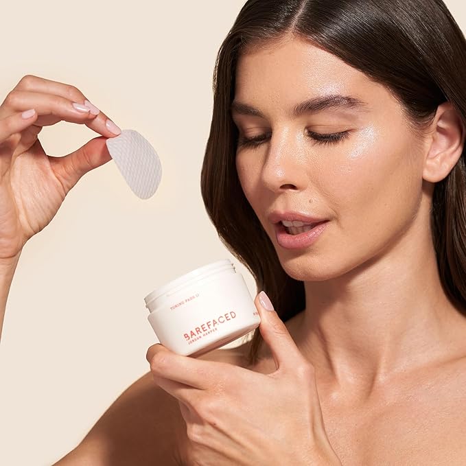Barefaced Core Four - Toning Pads II, Liquid Gold, RetinAL, Tinted SPF