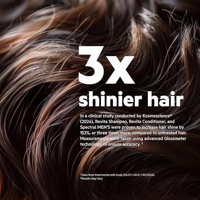 DS Labs Revita Shampoo & Conditioner Kit, 205 mL – Scalp First System for Fuller Looking, Volumized Hair, Lightweight Hydration, Sulfate & Silicone Free, Color Safe, For Men & Women