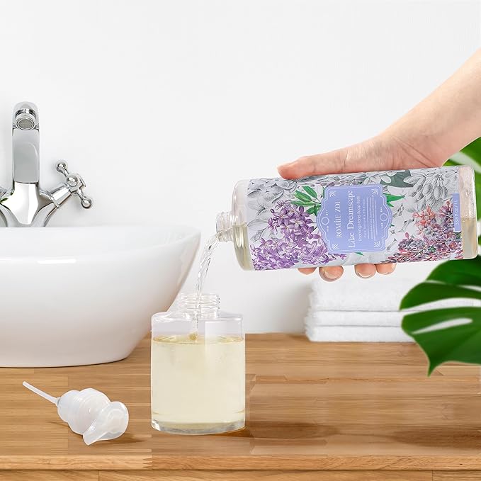 Foaming Hand Soap Refill, Lilac, Gentle & Moisturizing Formula, 1000 ML/ 33.8 FL OZ