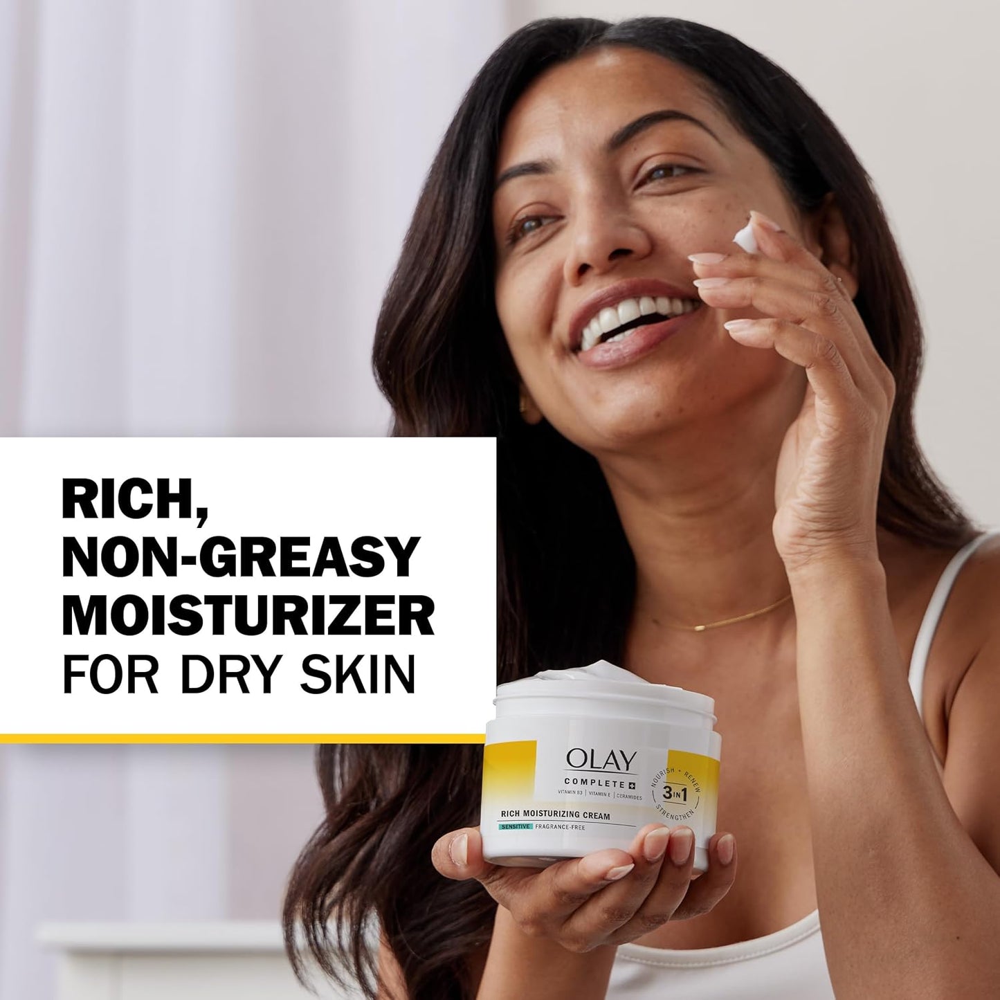OLAY Complete+ Rich Moisturizing Cream โ Hydrating & Nourishing Face Cream
